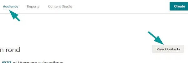 Mailchimp : Nettoie tes inactifs 38 contacts