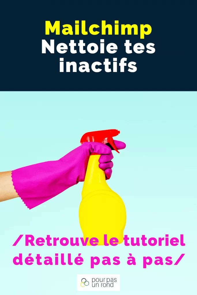Mailchimp : Nettoie tes inactifs 27 nettoie inactifs mailchimp
