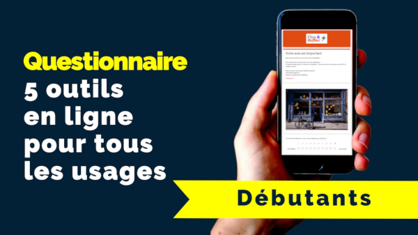 Crée ton questionnaire, ton sondage ou ton enquête en ligne avec l'outil idéal 209 Vidéo des 5 outils pour créer un questionnaire en ligne