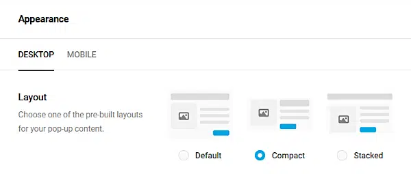 Des popups élégantes pour promouvoir ta newsletter, tes offres... sur WordPress 73 Apparence popup sur ordinateur
