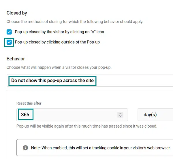 Des popups élégantes pour promouvoir ta newsletter, tes offres... sur WordPress 88 clôture du popup