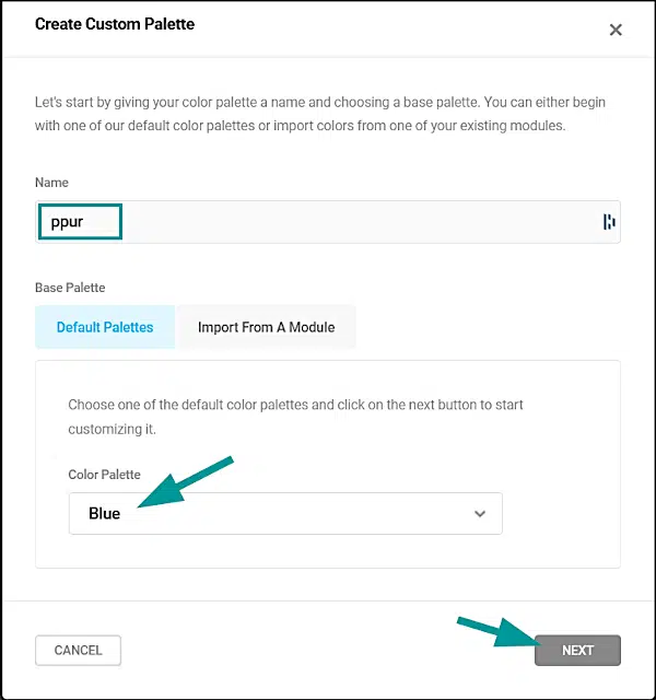 Des popups élégantes pour promouvoir ta newsletter, tes offres... sur WordPress 58 création d'une palette de couleurs personnalisée dans l'extension Hustle