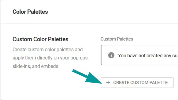 Des popups élégantes pour promouvoir ta newsletter, tes offres... sur WordPress 57 palette couleurs personnalisée