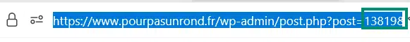 Relevanssi : Optimise le moteur de recherche de WordPress 34 id article dans le lien