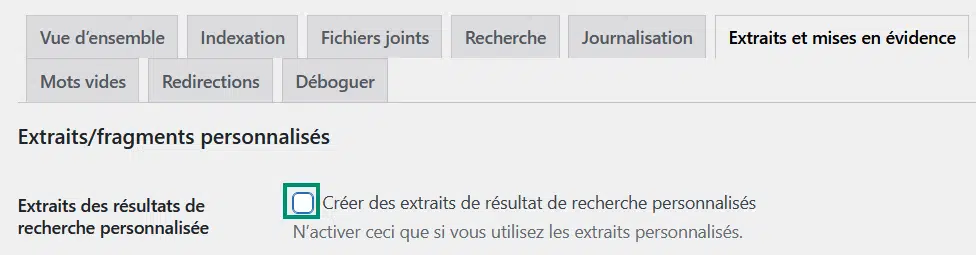 Relevanssi : Optimise le moteur de recherche de WordPress 37 supprimer recherche personnalisée