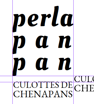 ajout d'un slogan sous Canva