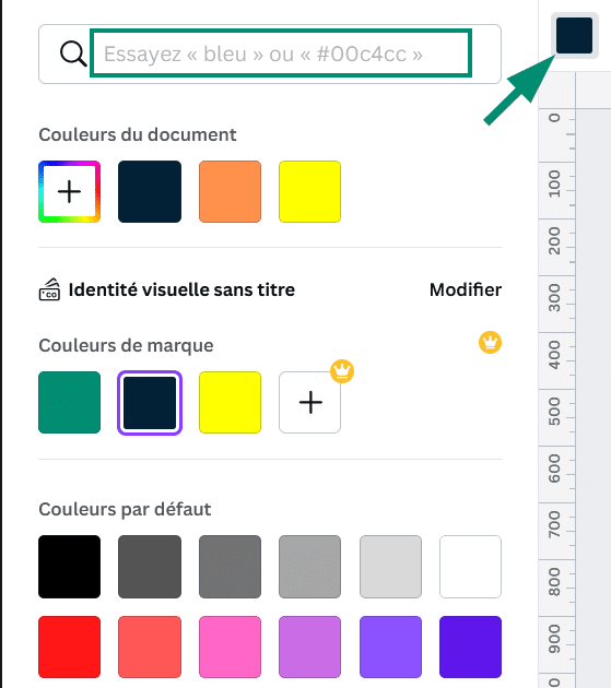 couleurs