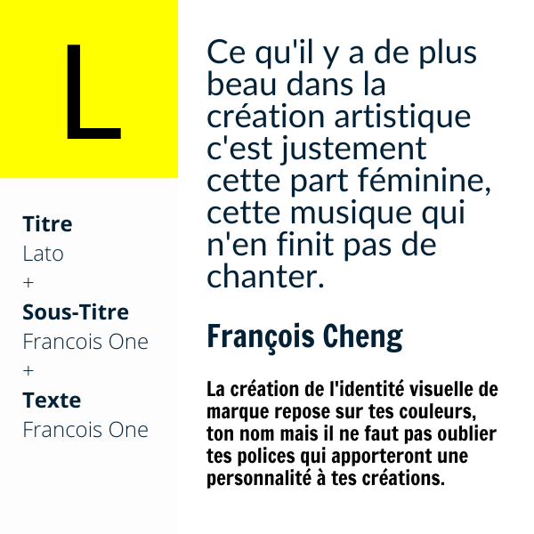 Lato + Francois One