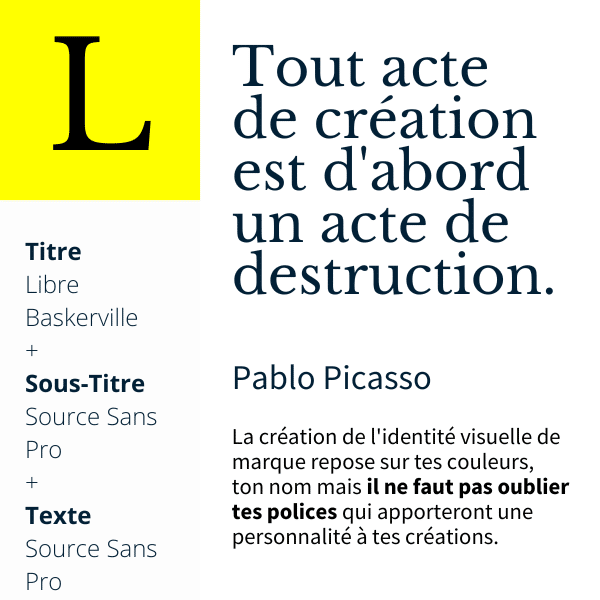 Libre Baskerville + Source Sans Pro