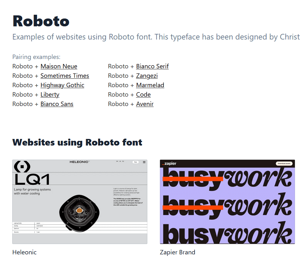 maxibestof fonts combinaisons