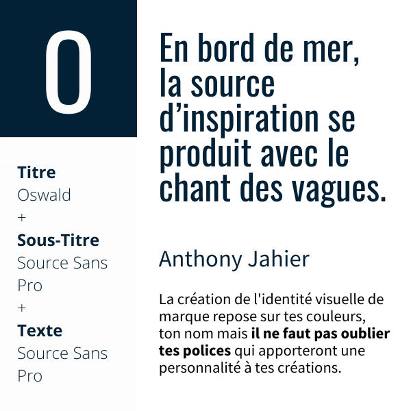 Oswald + Source Sans Pro