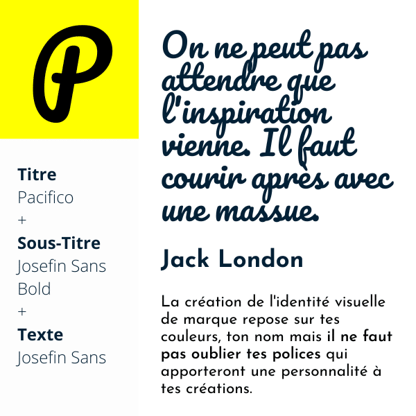 Pacifico + Josefin Sans
