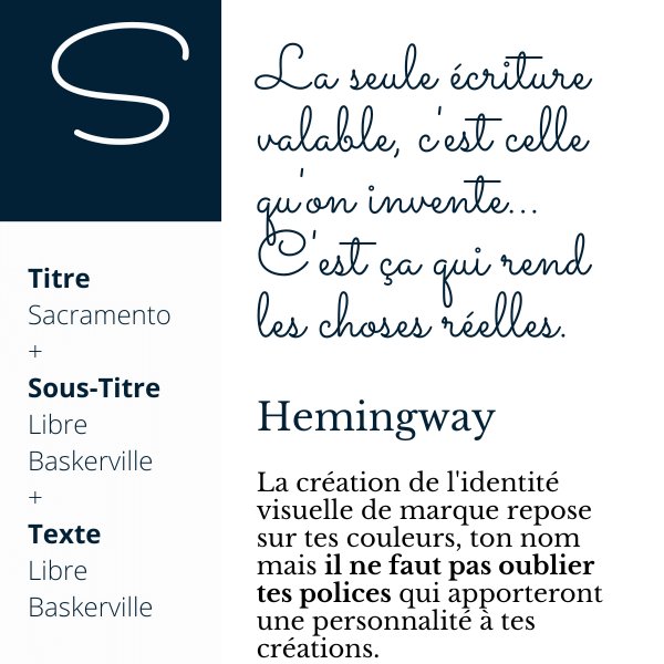 Sacramento + Libre Baskerville
